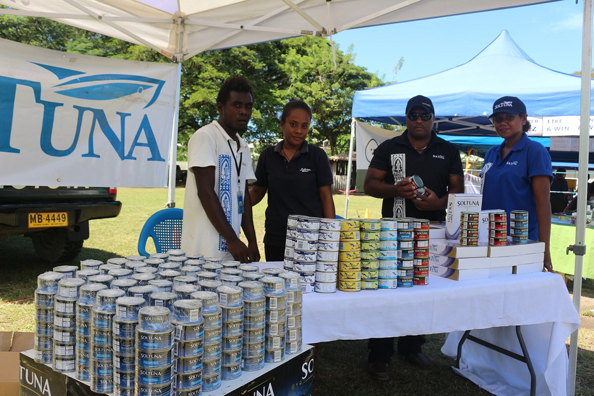 The much-loved Soltuna products were high on display as SolTuna made their strong presence at the Careers Market.