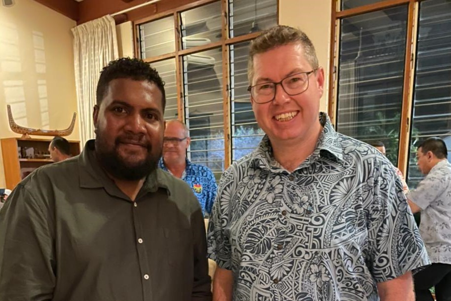 Hon Minister Pat Conroy, Australian High Commissioner to SI and Business Leaders at the Reception